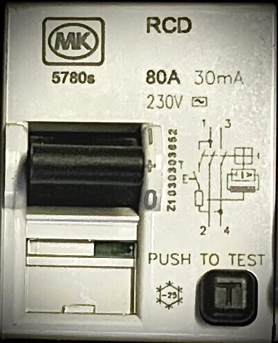 Example of a mid-trip RCD