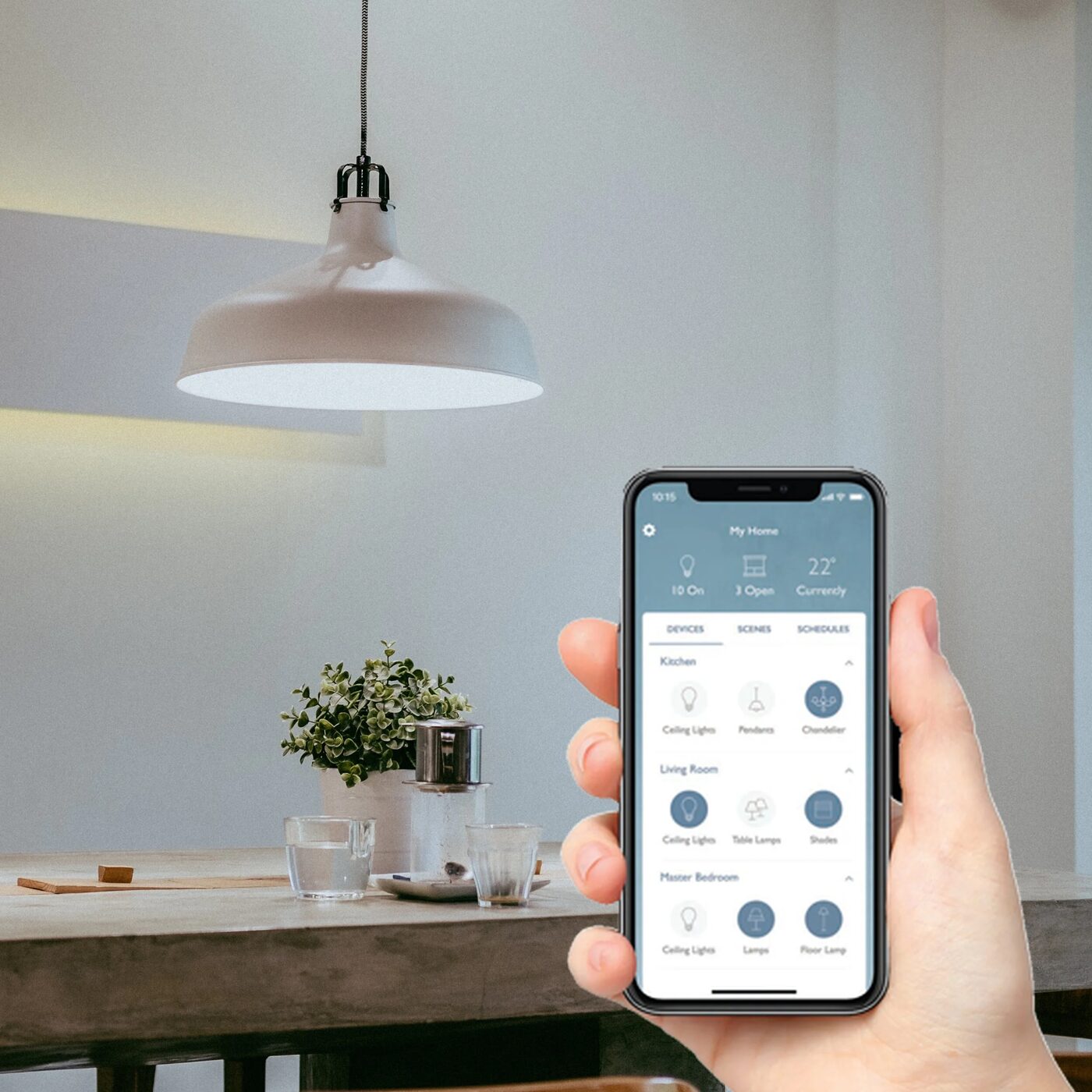 Intelligent smart lighting